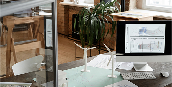 in a contemporary office a group of senior execut